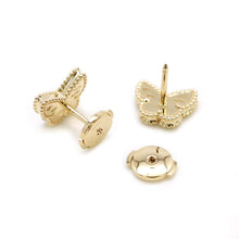 Load image into Gallery viewer, Van Cleef &amp; Arpels Sweet Papillon Earrings VCARN5JM00 18K Yellow Gold
