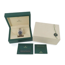 Load image into Gallery viewer, ROLEX Oyster Perpetual W34mm Stainless Steel Blue Dial 124200
