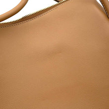 将图像加载到图库查看器中，PRADA PRADA Darling Soft Grain Leather Handbag Camel 1BA451 Leather
