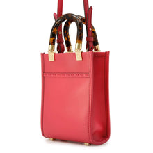 Load image into Gallery viewer, FENDI Sunshine shopper Pink 8BS051 Calf Leather Size Mini
