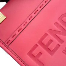 Load image into Gallery viewer, FENDI Sunshine shopper Pink 8BS051 Calf Leather Size Mini
