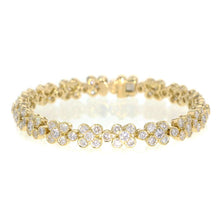 Load image into Gallery viewer, Van Cleef &amp; Arpels Vintage Diamond Bracelet 18K Yellow Gold
