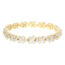 Load image into Gallery viewer, Van Cleef &amp; Arpels Vintage Diamond Bracelet 18K Yellow Gold
