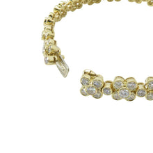 Load image into Gallery viewer, Van Cleef &amp; Arpels Vintage Diamond Bracelet 18K Yellow Gold
