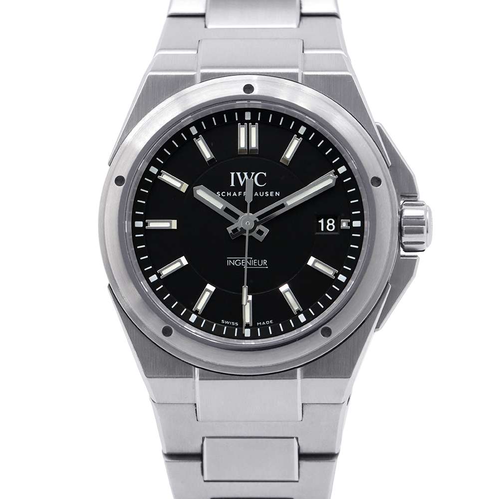 IWC Ingenieur Date W39mm Stainless Steel Black DialIW323906