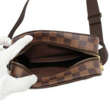 将图像加载到图库查看器中，LOUIS VUITTON Olav Brown N41442 Damier Ebene Canvas Size PM
