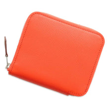 将图像加载到图库查看器中，HERMES Azap compact silk in Orange Poppy Epsom
