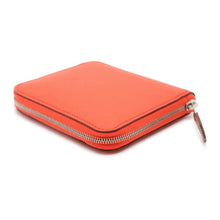 将图像加载到图库查看器中，HERMES Azap compact silk in Orange Poppy Epsom
