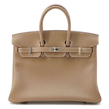 将图像加载到图库查看器中，HERMES Birkin Etoupe Swift Leather Size 25
