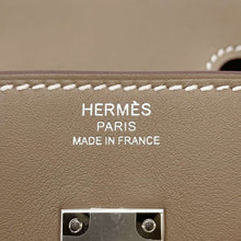 将图像加载到图库查看器中，HERMES Birkin Etoupe Swift Leather Size 25
