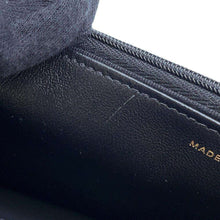 将图像加载到图库查看器中，CHANEL Matelasse Classic Chain Wallet Icon Black AP0250 Lambskin
