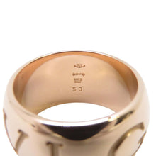 将图像加载到图库查看器中，BVLGARI Monologo Ring Size 50/#10 18K Pink Gold
