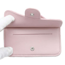 将图像加载到图库查看器中，CHANEL Matelasse Classic Zip Card Case Pink AP2570 Caviar Leather
