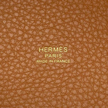 将图像加载到图库查看器中，HERMES Picotin Lock Gold Taurillon Clemence Size MM
