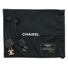 将图像加载到图库查看器中，CHANEL CCFiligree Vanity 2way Shoulder Bag Black A93343 Caviar Leather Size Small
