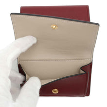 将图像加载到图库查看器中，LOEWE Trifold wallet Bordeaux C500TR2X01 Leather
