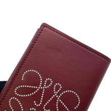 将图像加载到图库查看器中，LOEWE Trifold wallet Bordeaux C500TR2X01 Leather
