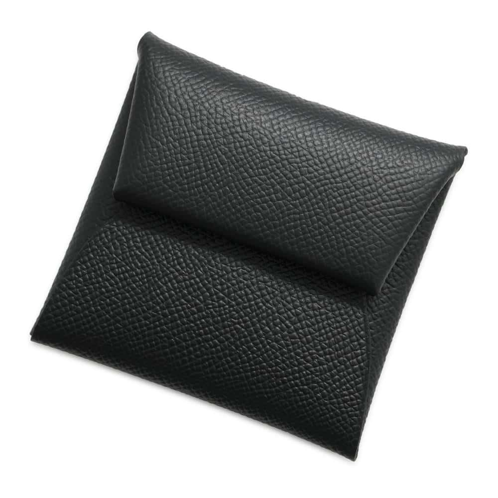 HERMES Bastia Black Epsom