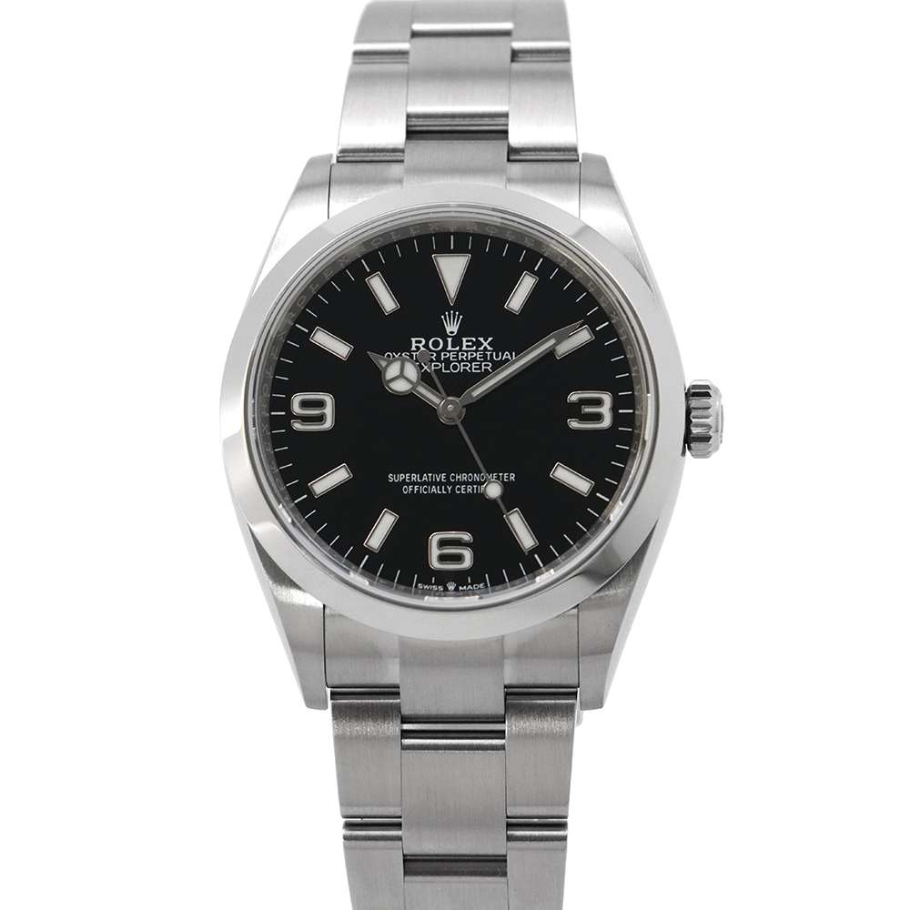 ROLEX Explorer W36mm Stainless Steel Black Dial 124270