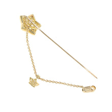 Load image into Gallery viewer, Gimel Star Brooch 18K Yellow Gold
