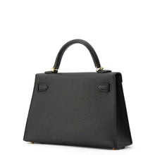 将图像加载到图库查看器中，HERMES Mini kelly do Black Epsom
