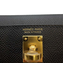 将图像加载到图库查看器中，HERMES Mini kelly do Black Epsom
