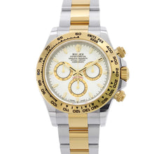 将图像加载到图库查看器中，ROLEX Daytona W40mm Stainless Steel K18YG White Dial 126503
