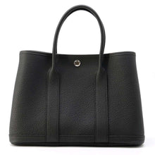 将图像加载到图库查看器中，HERMES Garden Party Black Negonda Leather Size TPM
