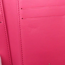 将图像加载到图库查看器中，LOUIS VUITTON Portefeuille Capucine Compact Noir/Hot pink M62157 Taurillon Leather
