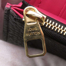 将图像加载到图库查看器中，LOUIS VUITTON Portefeuille Capucine Compact Noir/Hot pink M62157 Taurillon Leather
