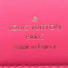 将图像加载到图库查看器中，LOUIS VUITTON Portefeuille Capucine Compact Noir/Hot pink M62157 Taurillon Leather
