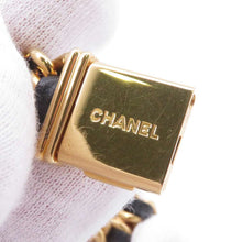 Load image into Gallery viewer, CHANEL Premiere W20mm×H26ｍｍ Gold Plated Leather Black Dial H0001
