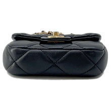 将图像加载到图库查看器中，CHANEL Matelasse Chain wallet Black AP2271 Lambskin
