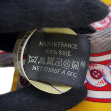 将图像加载到图库查看器中，HERMES Twilly Brid de Cool Gris/Jaune Vif/Rouge Silk100%
