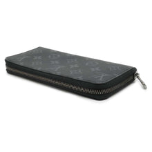 将图像加载到图库查看器中，LOUIS VUITTON Zippy Wallet - Horizontal Noir M11611 Monogram Eclipse
