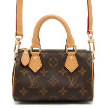 将图像加载到图库查看器中，LOUIS VUITTON Nano Speedy Brown M81085 Monogram
