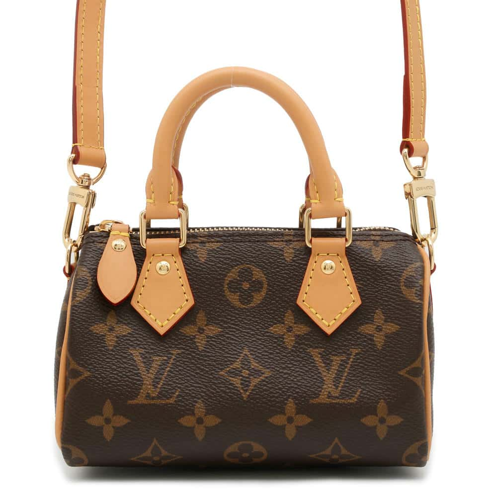 LOUIS VUITTON Nano Speedy Brown M81085 Monogram