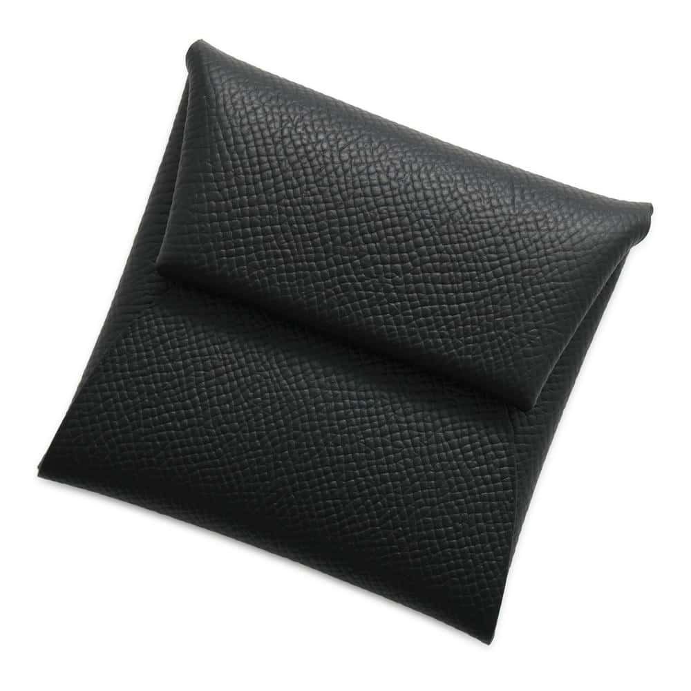 HERMES Bastia Black Epsom