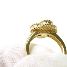 Load image into Gallery viewer, Van Cleef &amp; Arpels Vintage Alhambra Ring Size 55/#15VCARO3QM55/VCARO3QM00 18K Yellow Gold
