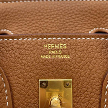 Load image into Gallery viewer, HERMES Birkin Gold Togo Leather Size 25
