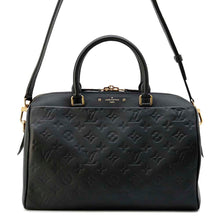 将图像加载到图库查看器中，LOUIS VUITTON Speedy Bandouliere NM Noir M42406 Monogram Empreinte Leather Size 30
