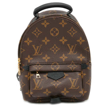 将图像加载到图库查看器中，LOUIS VUITTON Palm Springs Backpack Noir M44873 Monogram Size MINI
