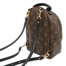 将图像加载到图库查看器中，LOUIS VUITTON Palm Springs Backpack Noir M44873 Monogram Size MINI
