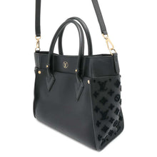 将图像加载到图库查看器中，LOUIS VUITTON On My Side Black M53826 Monogram・Tufftage Calf Leather Size MM
