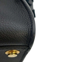 将图像加载到图库查看器中，LOUIS VUITTON On My Side Black M53826 Monogram・Tufftage Calf Leather Size MM
