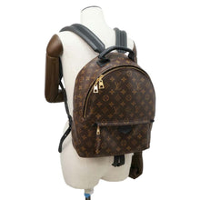 将图像加载到图库查看器中，LOUIS VUITTON Palm Springs Backpack Noir M44874 Monogram Size MM
