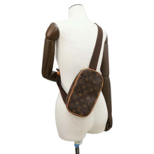 将图像加载到图库查看器中，LOUIS VUITTON Pochette Gange Brown M51870 Monogram
