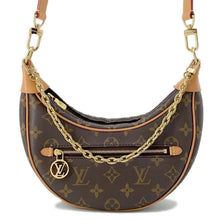 将图像加载到图库查看器中，LOUIS VUITTON loop Brown M81098 Monogram
