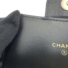 将图像加载到图库查看器中，CHANEL Matelasse Belt ChainPouch Black Lambskin
