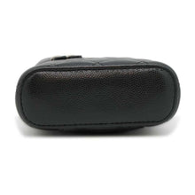 将图像加载到图库查看器中，CHANEL Matelasse Classic Vanity Phone Case Black AP2084 Caviar Leather
